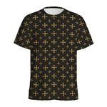 Orthodox Christian Pattern Print Men's Sports T-Shirt