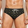 Orthodox Christian Pattern Print Men's Swim Briefs