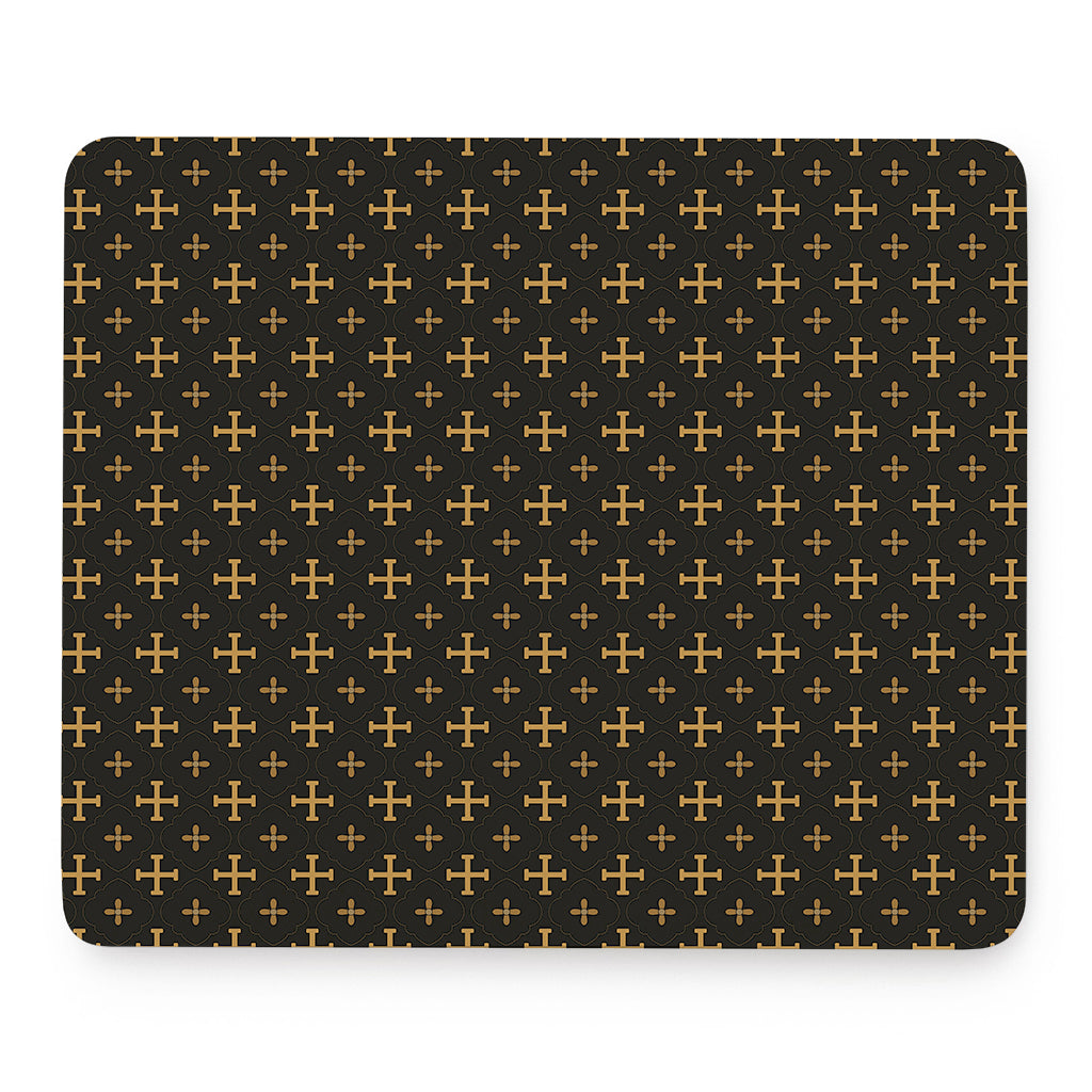 Orthodox Christian Pattern Print Mouse Pad