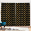 Orthodox Christian Pattern Print Pencil Pleat Curtains