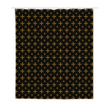 Orthodox Christian Pattern Print Polyester Shower Curtain