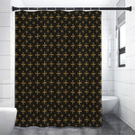 Orthodox Christian Pattern Print Shower Curtain