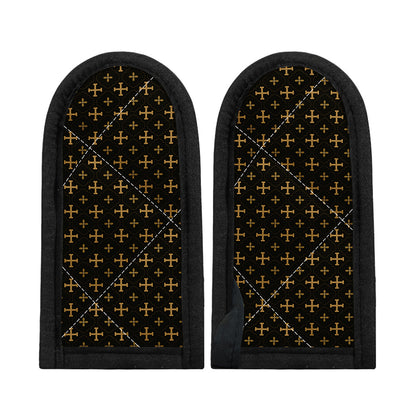Orthodox Christian Pattern Print Skillet Handle Cover