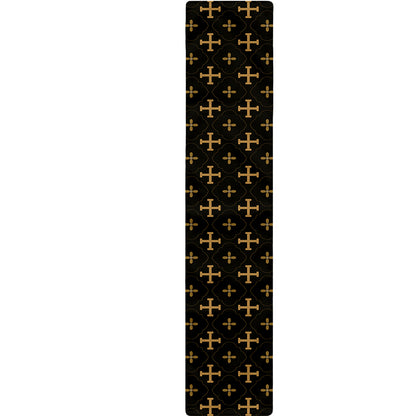 Orthodox Christian Pattern Print Table Runner