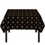 Orthodox Christian Pattern Print Tablecloth
