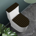 Orthodox Christian Pattern Print Toilet Lid And Tank Cover Set
