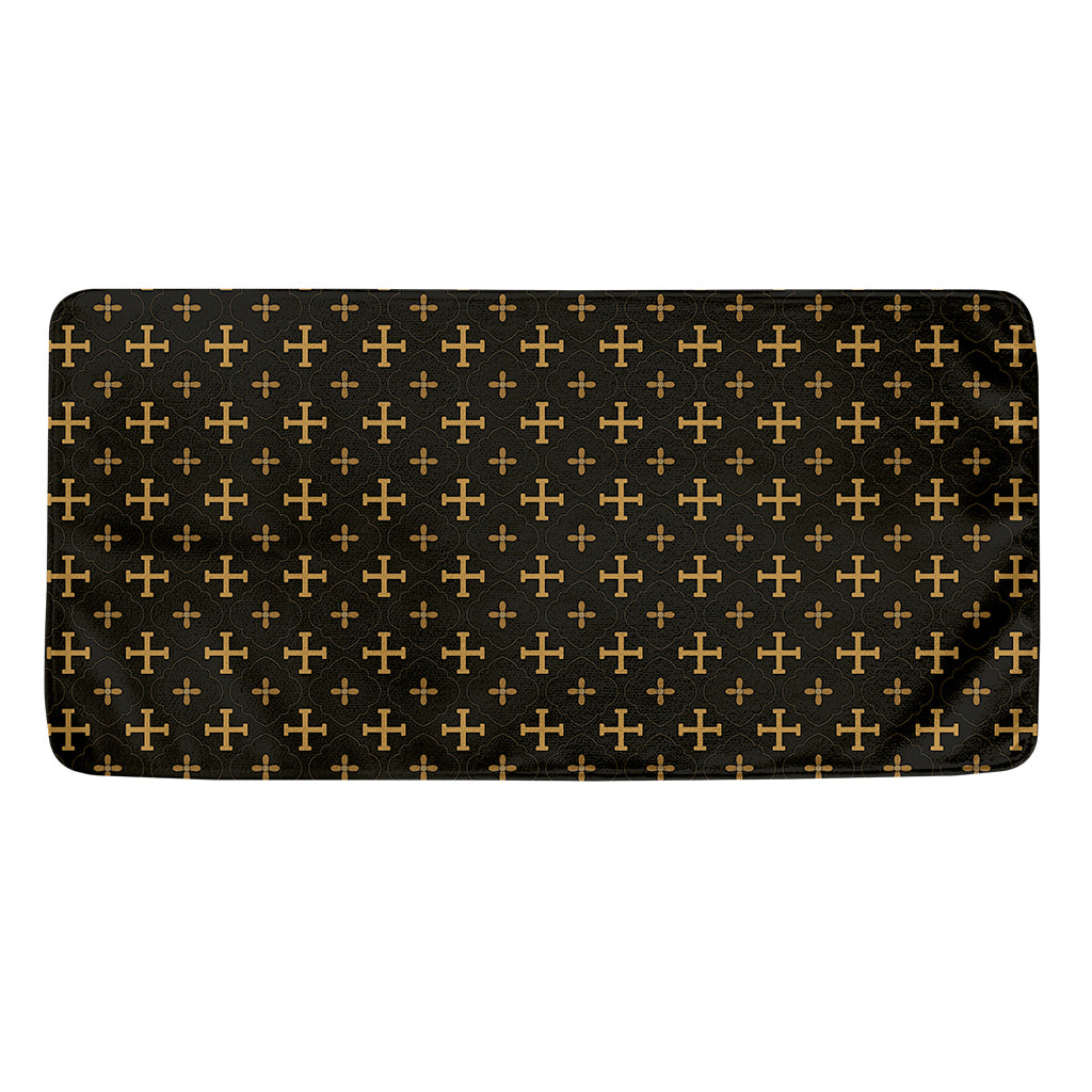 Orthodox Christian Pattern Print Towel