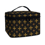 Orthodox Christian Pattern Print Travel Makeup Bag