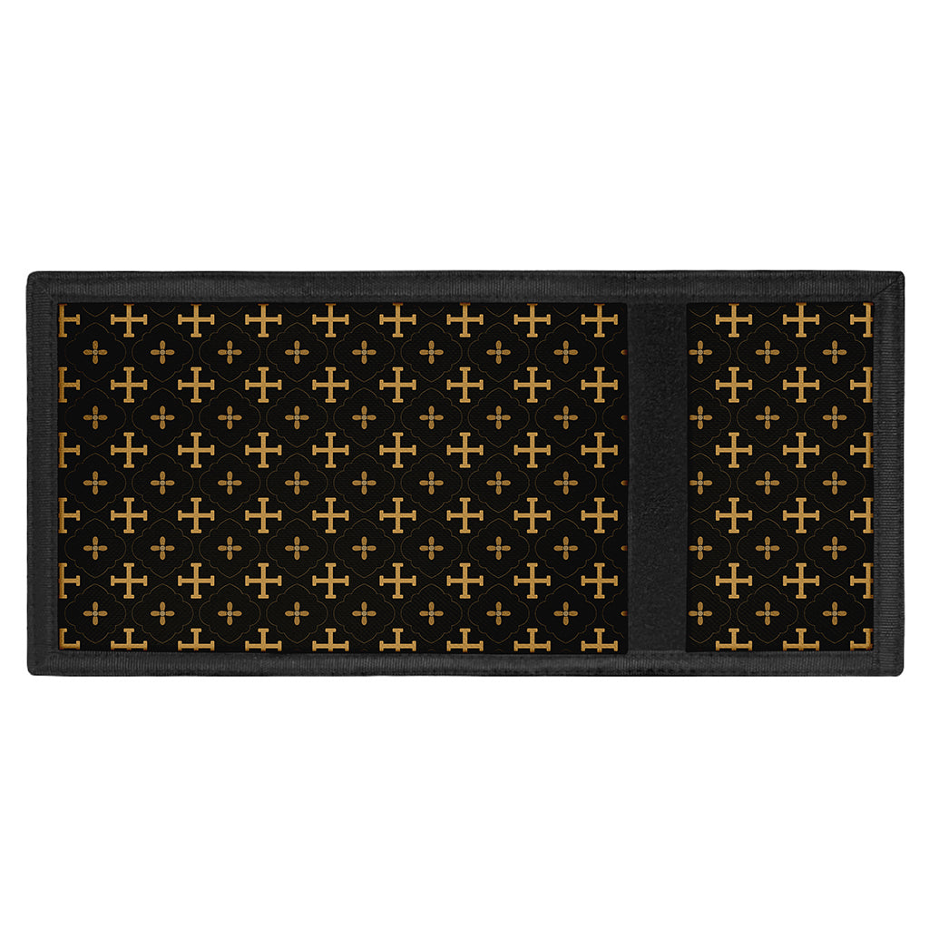 Orthodox Christian Pattern Print Trifold Wallet