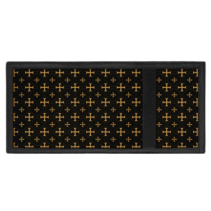 Orthodox Christian Pattern Print Trifold Wallet