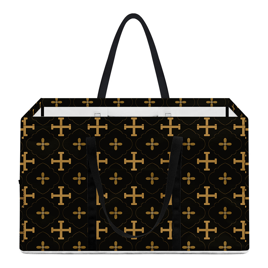 Orthodox Christian Pattern Print Utility Tote Bag