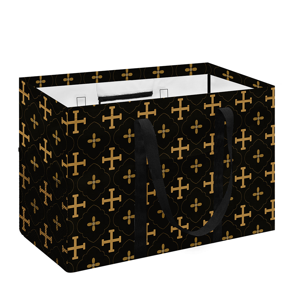 Orthodox Christian Pattern Print Utility Tote Bag