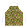 Outdoor Camping Pattern Print Adjustable Apron