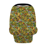 Outdoor Camping Pattern Print Baby Seat Cover