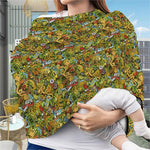 Outdoor Camping Pattern Print Baby Seat Cover