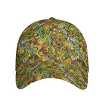 Outdoor Camping Pattern Print Baseball Cap