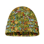 Outdoor Camping Pattern Print Beanie