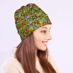 Outdoor Camping Pattern Print Beanie