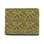 Outdoor Camping Pattern Print Bifold Wallet