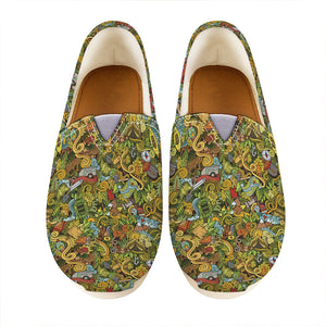 Outdoor Camping Pattern Print Casual Shoes