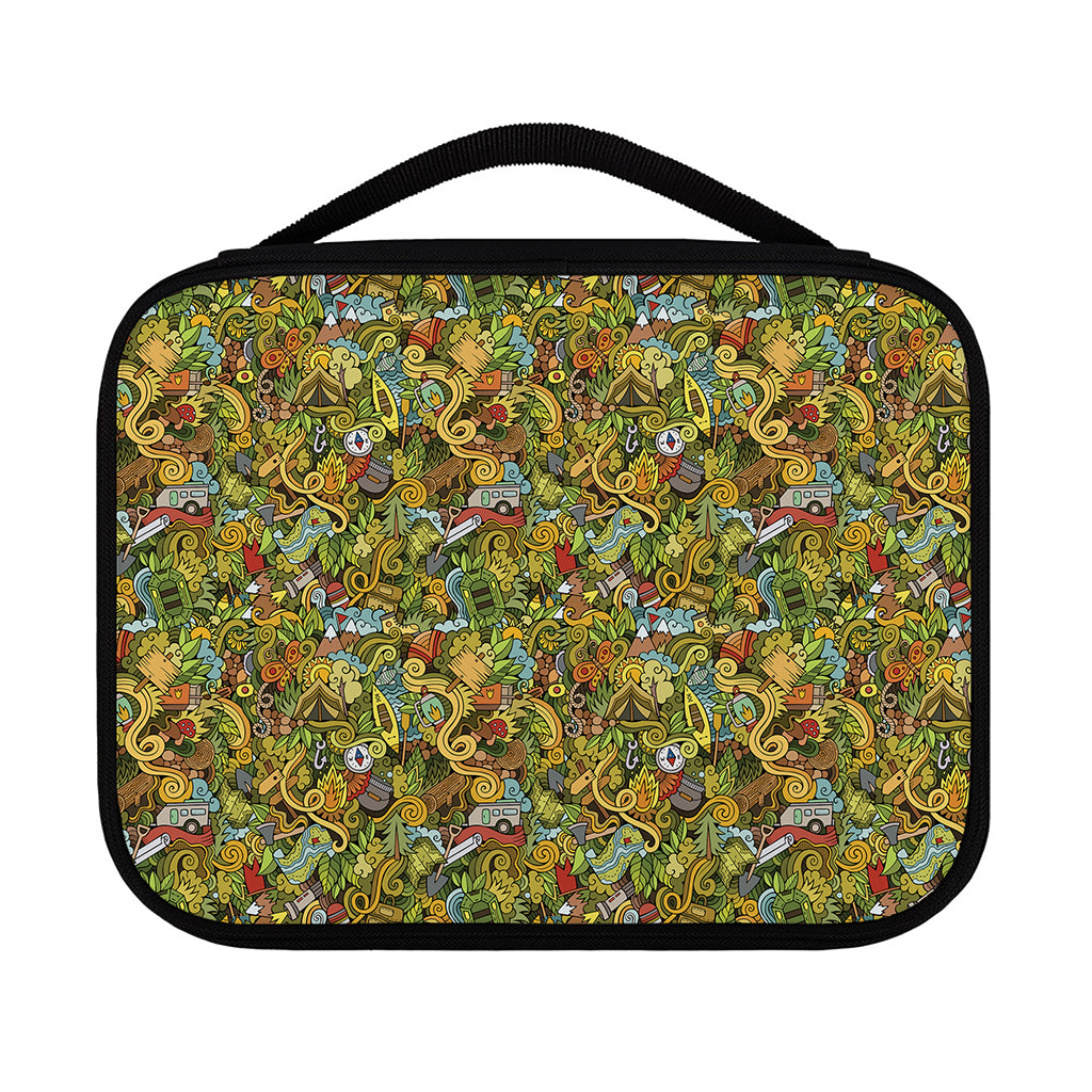 Outdoor Camping Pattern Print Classic Bible Case