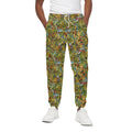 Outdoor Camping Pattern Print Cotton Sweatpants