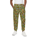 Outdoor Camping Pattern Print Cotton Pants