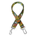 Outdoor Camping Pattern Print Dog Seat Belt