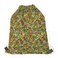Outdoor Camping Pattern Print Drawstring Bag