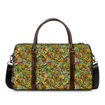 Outdoor Camping Pattern Print Duffle Bag