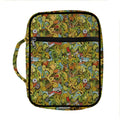 Outdoor Camping Pattern Print Front Pocket Bible Bag