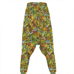 Outdoor Camping Pattern Print Hammer Pants