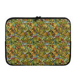 Outdoor Camping Pattern Print Laptop Sleeve