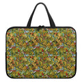 Outdoor Camping Pattern Print Laptop Sleeve With Handle