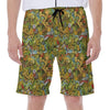 Outdoor Camping Pattern Print Men's Beach Shorts