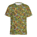 Outdoor Camping Pattern Print Men's Athletic T-Shirt