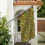 Outdoor Camping Pattern Print Polyester Flag