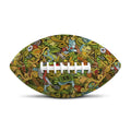 Outdoor Camping Pattern Print Rugby Ball