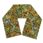 Outdoor Camping Pattern Print Scarf