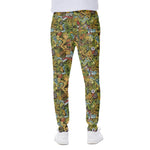 Outdoor Camping Pattern Print Scuba Joggers