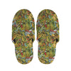 Outdoor Camping Pattern Print Slippers