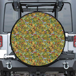 Outdoor Camping Pattern Print Tire Cover