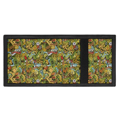 Outdoor Camping Pattern Print Trifold Wallet