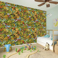 Outdoor Camping Pattern Print Wall Sticker