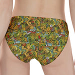 Outdoor Camping Pattern Print Women's Panties