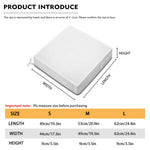 Yellow Striped Pineapple Pattern Print Outdoor Seat Cushion Cover