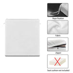 Ambulance Paramedic Car Pattern Print Outdoor Seat Cushion Cover