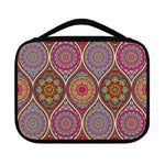 Oval Bohemian Mandala Patchwork Print Classic Bible Case