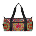 Oval Bohemian Mandala Patchwork Print Gym Bag