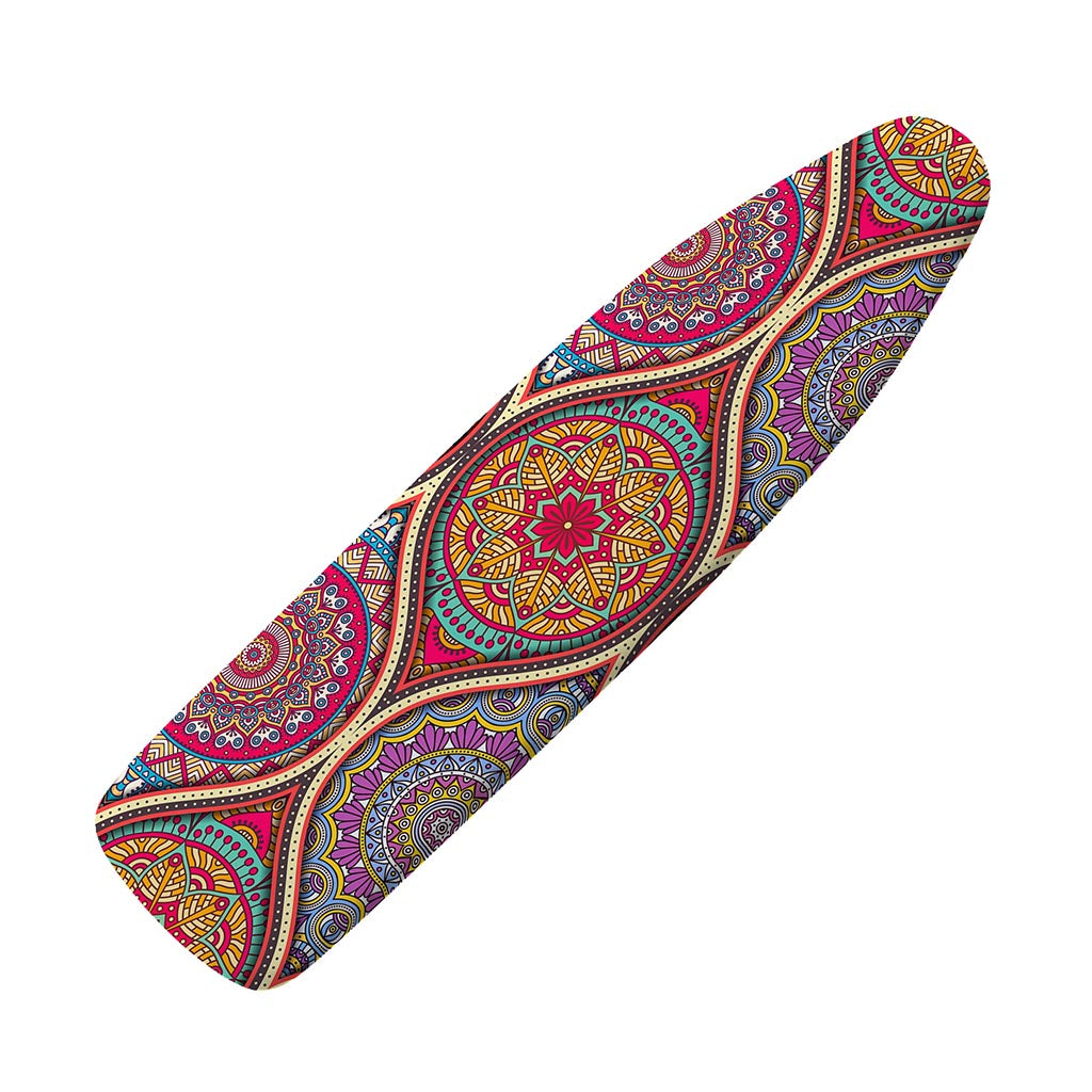 Oval Bohemian Mandala Patchwork Print Ironing Board Cover